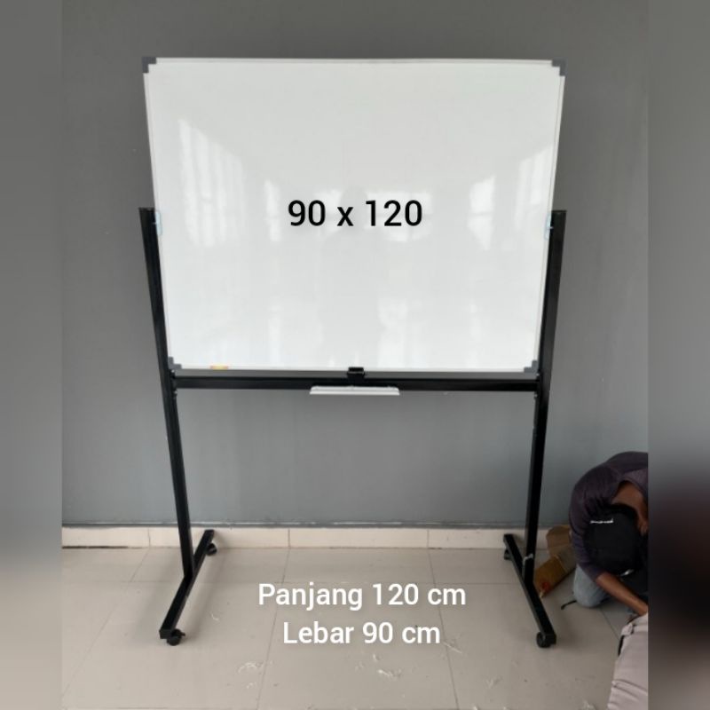 

White board standing 90 x 120 cm