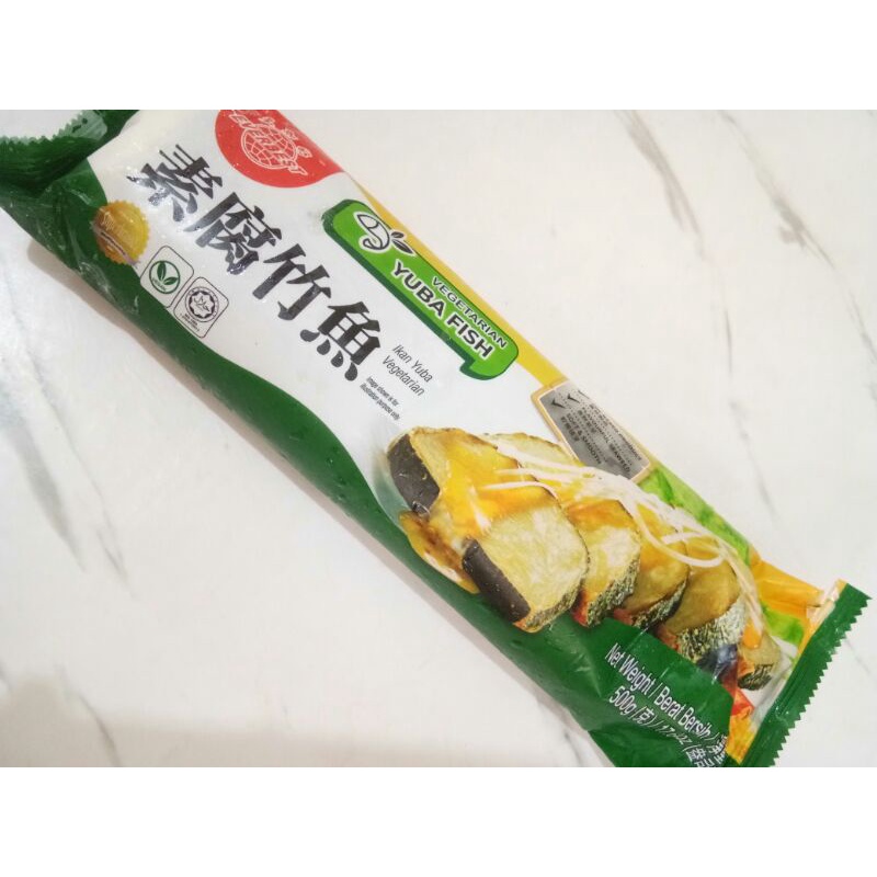 Yuba Fish Everbest 500gr Ikan Analog Vegetable Daging Ikan Vege Imitasi Vegetarian