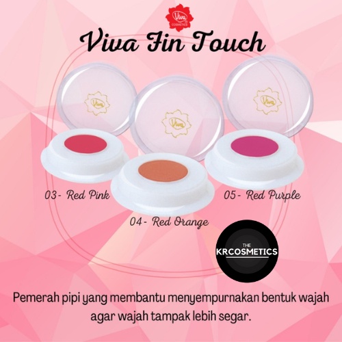 Viva Fin Touch blush on Finishing Touch - 2 gr