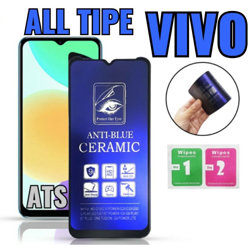 Tempered Glass Anti Blue Ray Ceramic Matte Protect Our Eyes Anti Blue Ceramic Vivo All Tipe