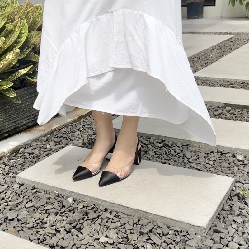 ZR SHOES : SATIN HEELS