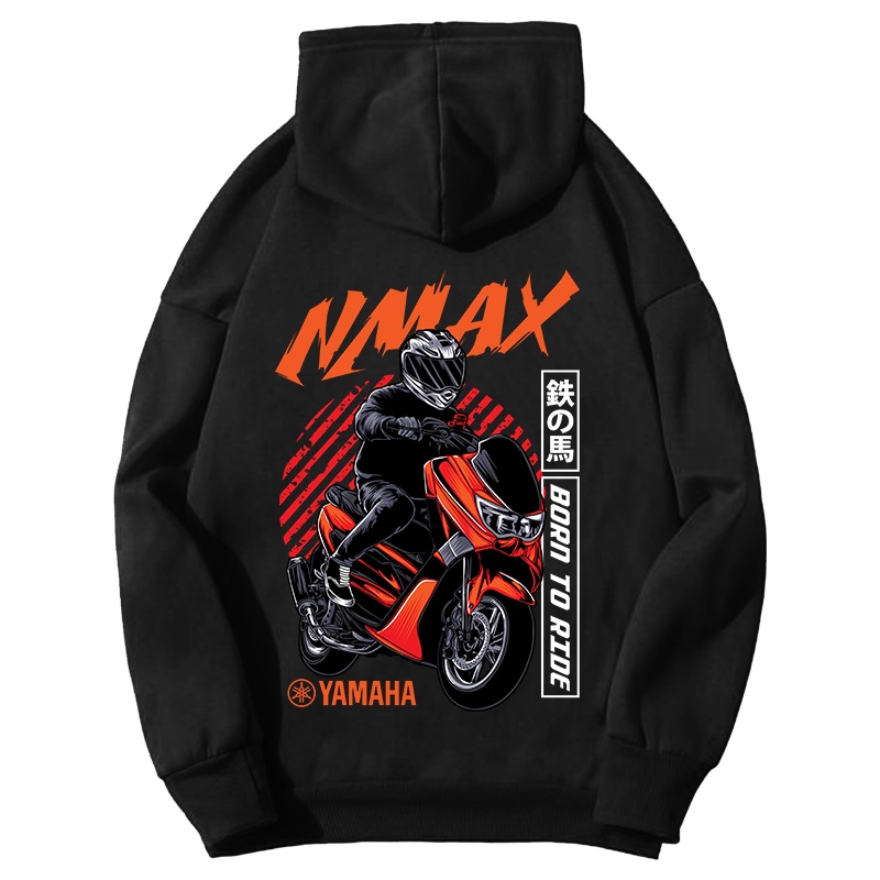 HOODIE FLEECE SUNMORI MOTOR NMAX RIDER BANGKAOS