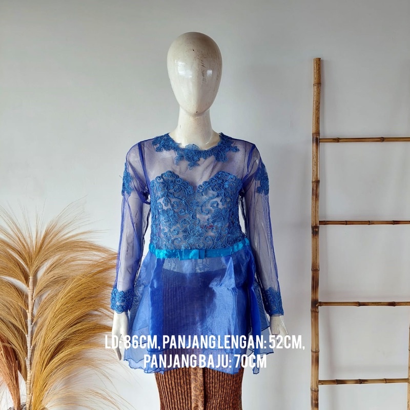 kebaya biru bca/kebAya wisuda#kebaya kondangan