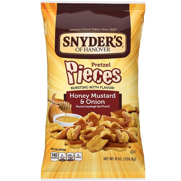 

Tokopratiwiw - Synders Of Hanover Pretzel Honey Mustard & Onion
