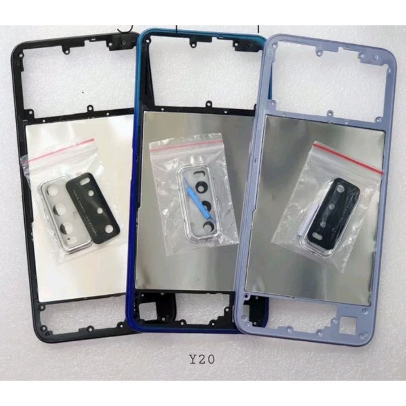 BEZEL BESEL TULANG TENGAH TULANG MESIN VIVO Y20 ORIGINAL