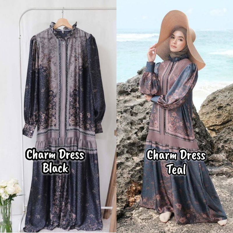 Tudejul Charm Dress by Vanilla Hijab