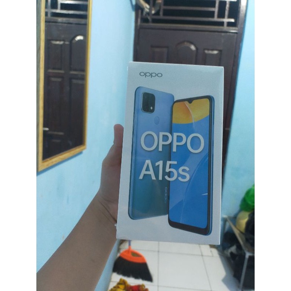 new Oppo A15s ram 6/128