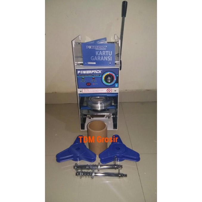 Cup Sealer / Mesin penyegel Plastik PowerPack CS - M727i GOJEK