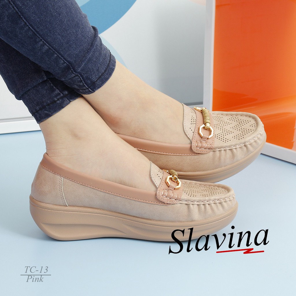 BIG SALE - Ivony Seivona - TC-13 Sepatu Wedges Slavina