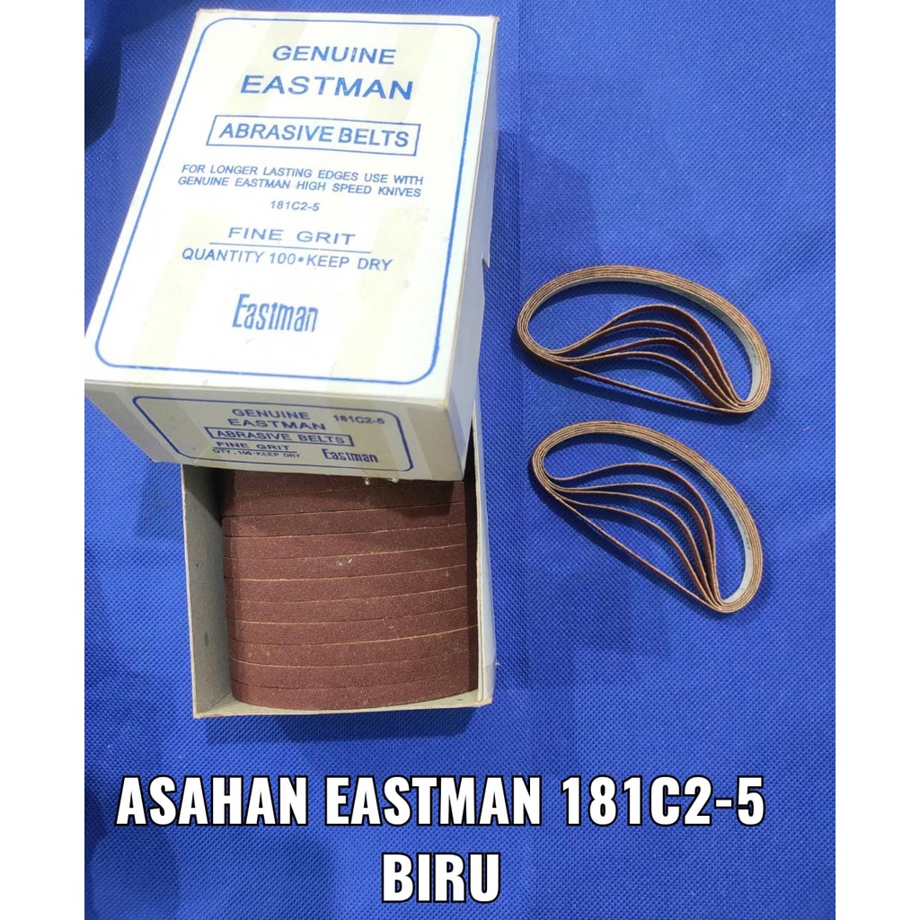 181C2-5 Abrasive Belts Eastman / Tali Asahan Pisau Mesin Potong Bahan 8&quot; 10&quot;