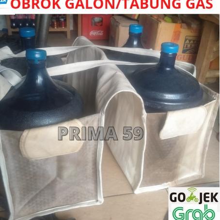 Tas motor, Obrok galon, ronjot tabung gas kuat