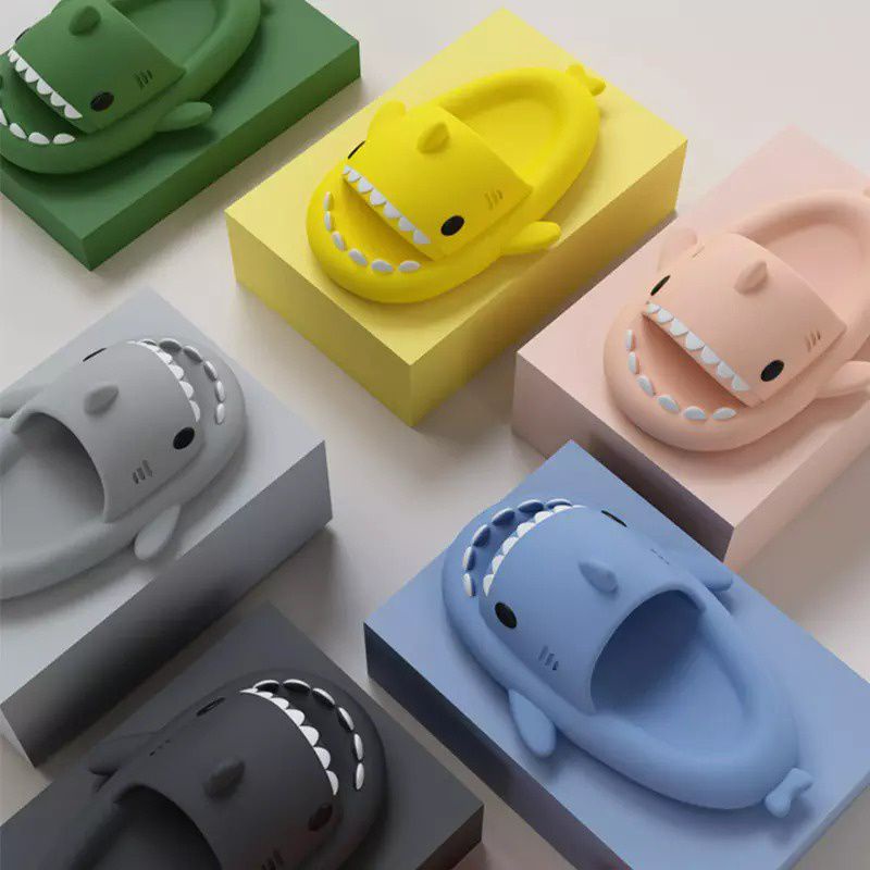 Sandal Anak Selop Slip On Karakter Ikan