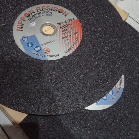 Nippon resibon 14"inch batu potong gerinda duduk 14"inch