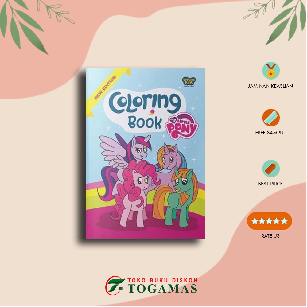 Jual Coloring Book My Little Pony (New Edition) | Shopee Indonesia