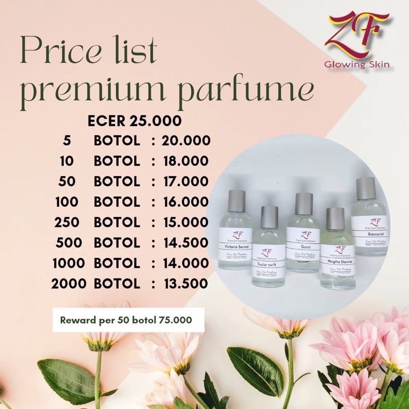 ZF PARFUME PREMIUM ORIGINAL PROMO!!!