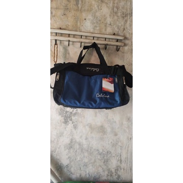 Tas travel duffel bag tas olahraga calvina