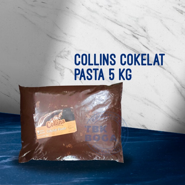 

Collins Coklat ( 5 kg ) Repack Filling Selai Cokelat Isian Pasta