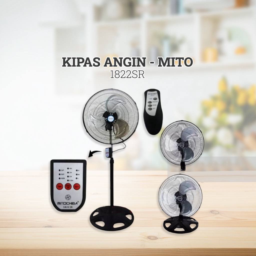 Jual MITOCHIBA Kipas Angin 3in1 1822SR | Shopee Indonesia