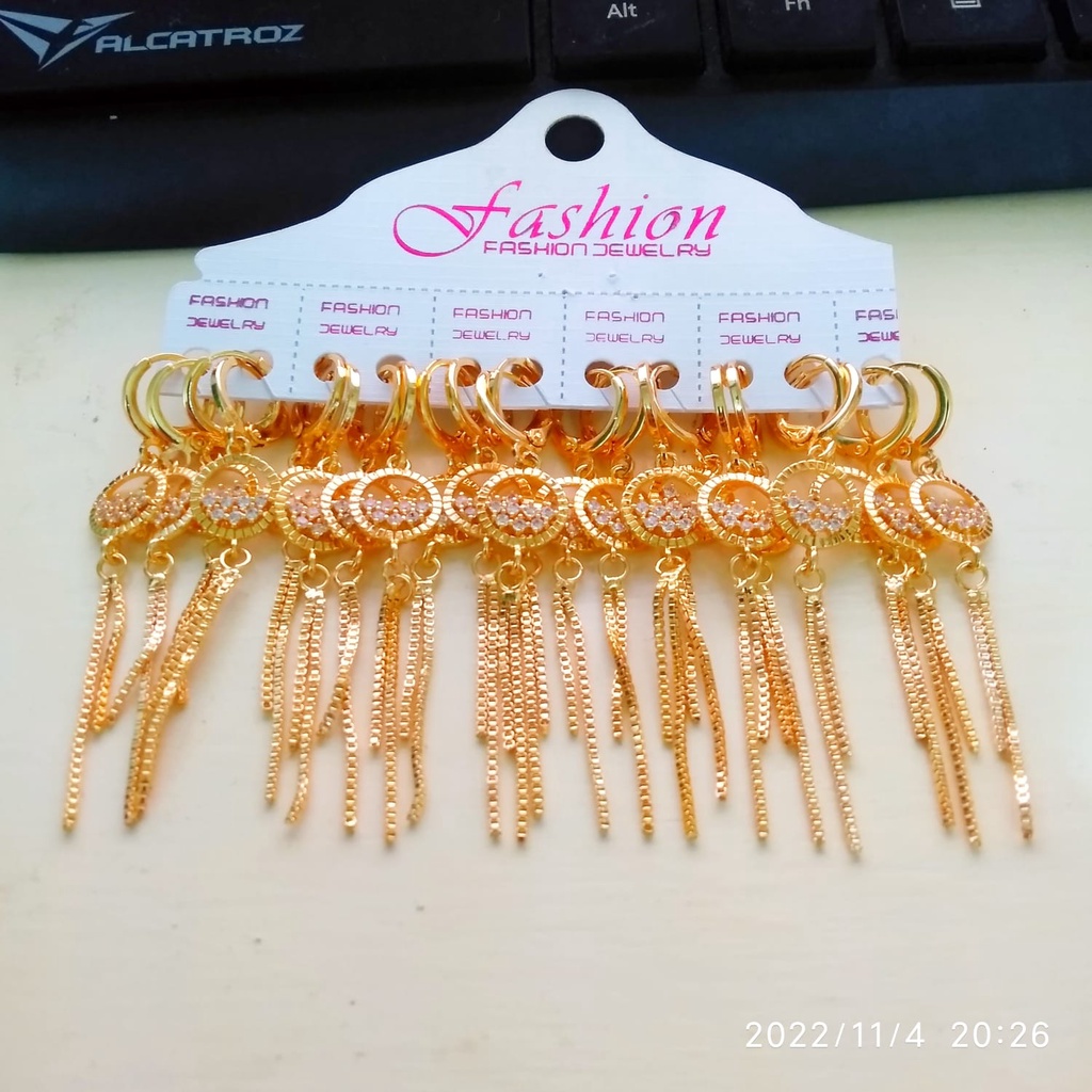 AV162 Grosir Anting Juray Dewasa Berbagai Motif