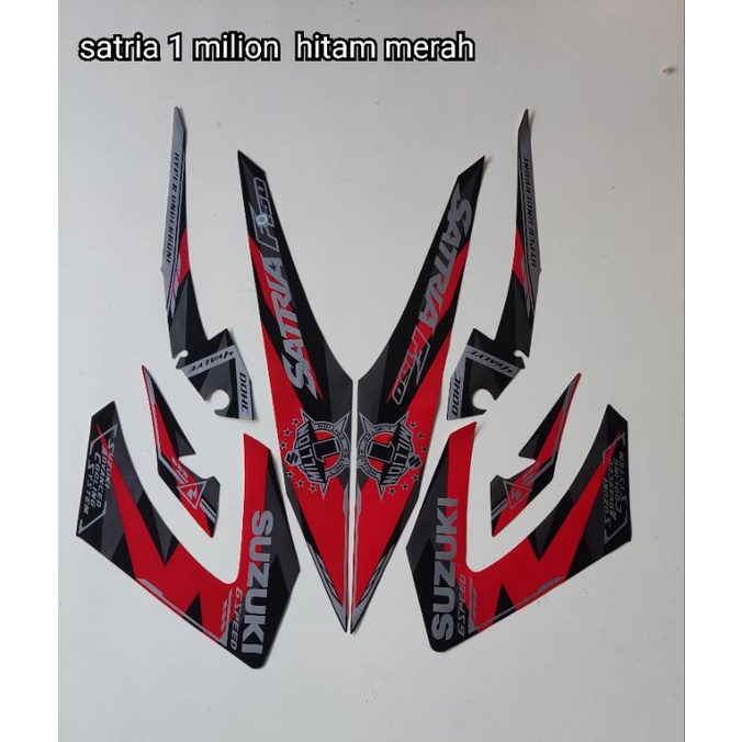 STRIPING ORI SUZUKI SATRIA FU 1 million Th 2014