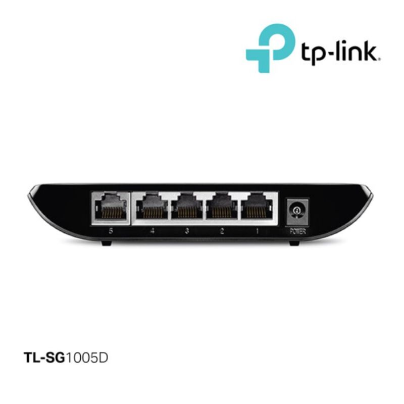 TP-LINK TL-SG1005D SWITCH HUB 5 PORT GIGABIT Desktop TPLINK TL-SG1005D
