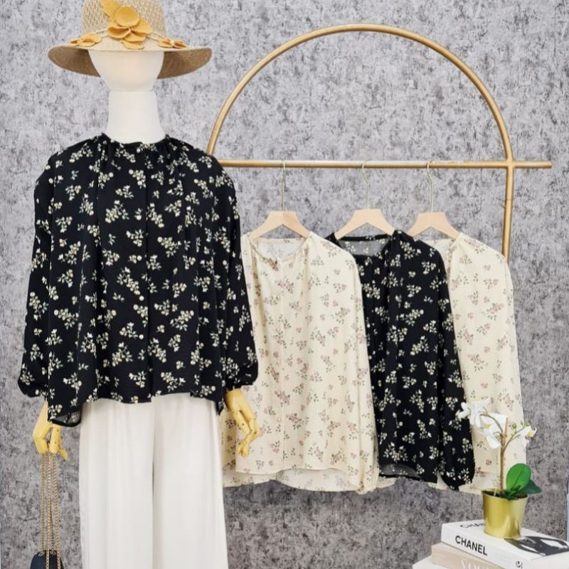 Soya  Floral Blouse / Kemeja Loose Bunga
