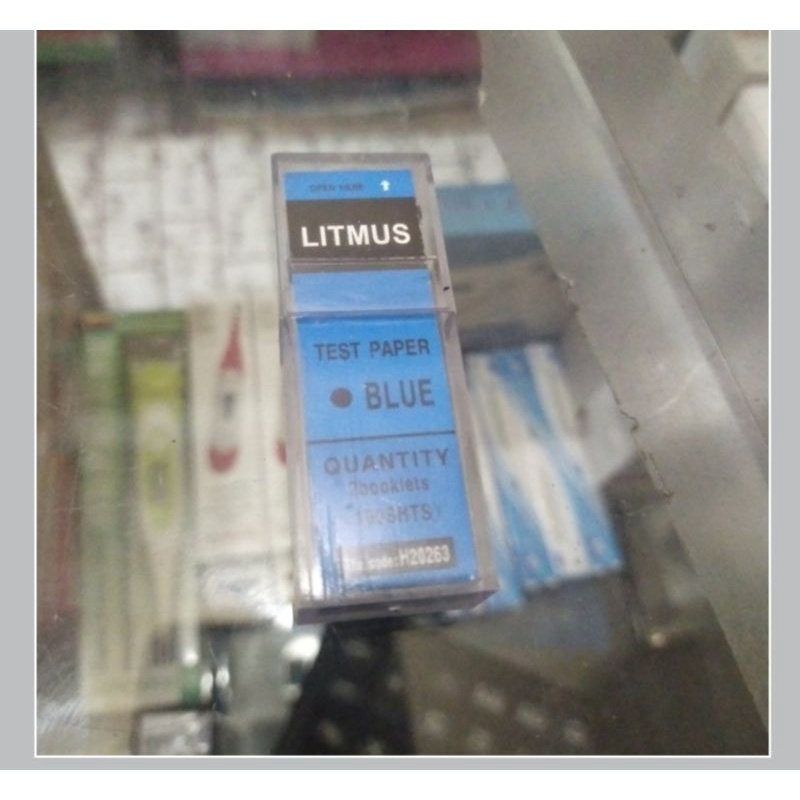litmus biru