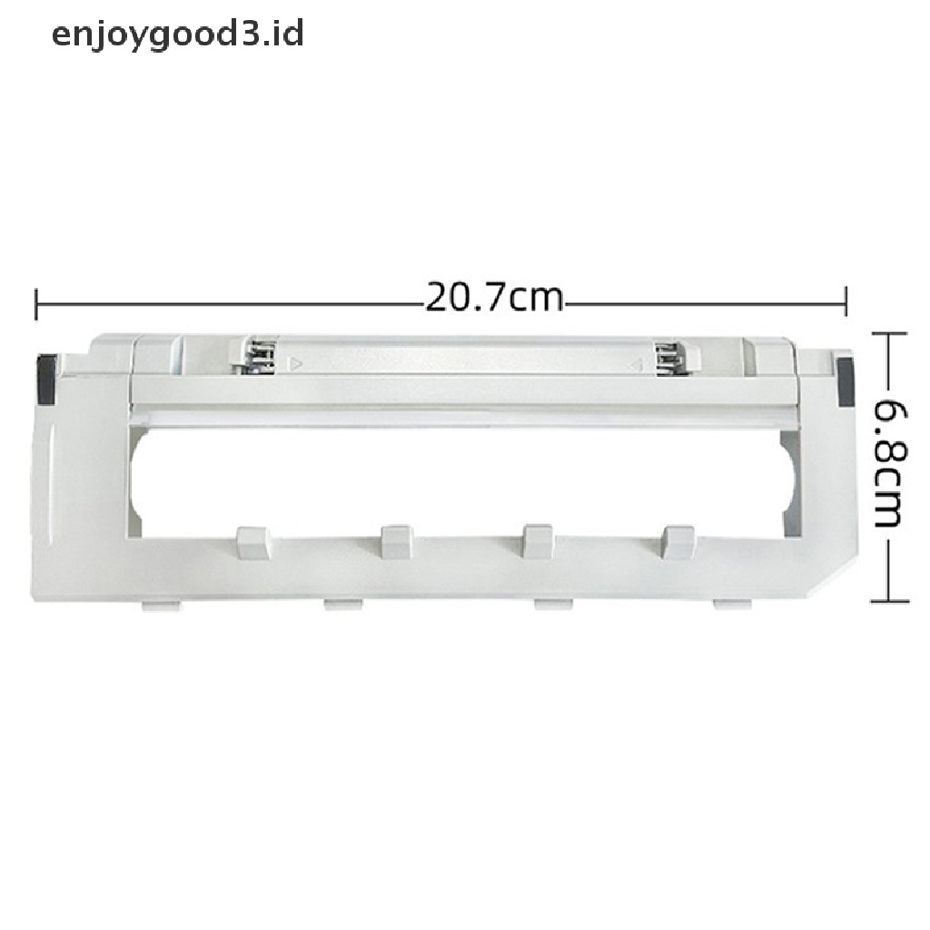 Cover Sikat Utama Vacuum Cleaner Robotik Roborock S7 Warna Abu-Abu Hitam Untuk Roborock S7