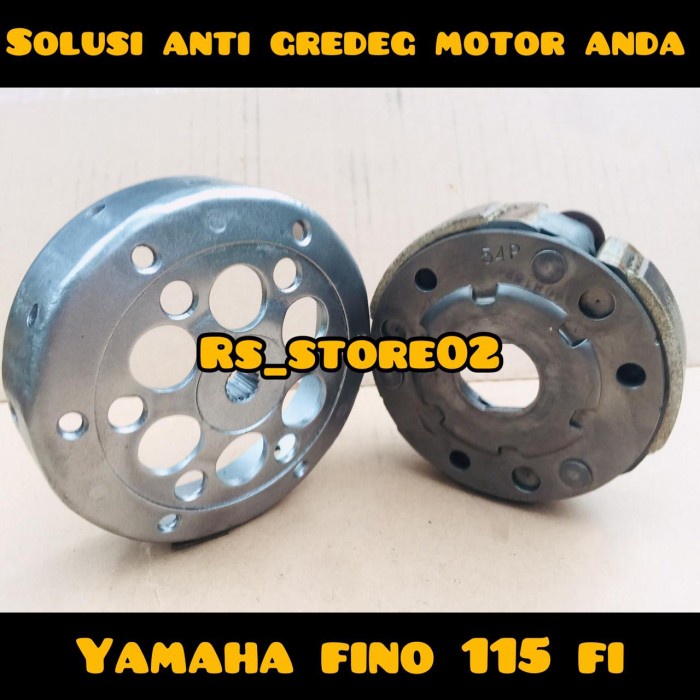 mangkok kampas ganda anti gredeg yamaha fino 115 fi original