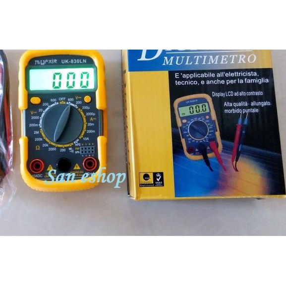 Digital Multimeter (Multitester) (AVO meter) MyFair UK-830LN