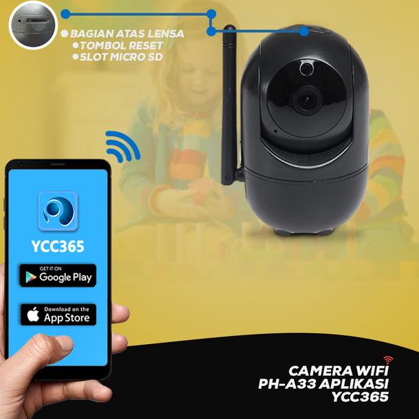 Camera Ip Portabel Wireless 2Mp YCC365