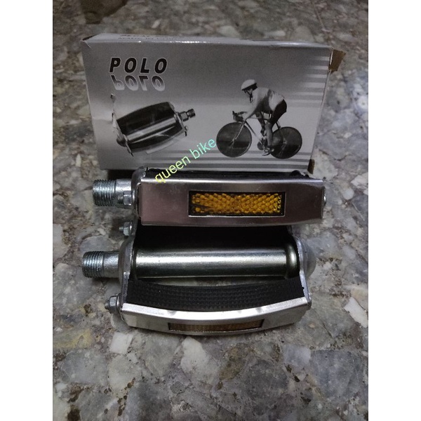 pedal karet reflektor sepeda mini jengki ctb siera as besar 9/16 EXOTIC 154