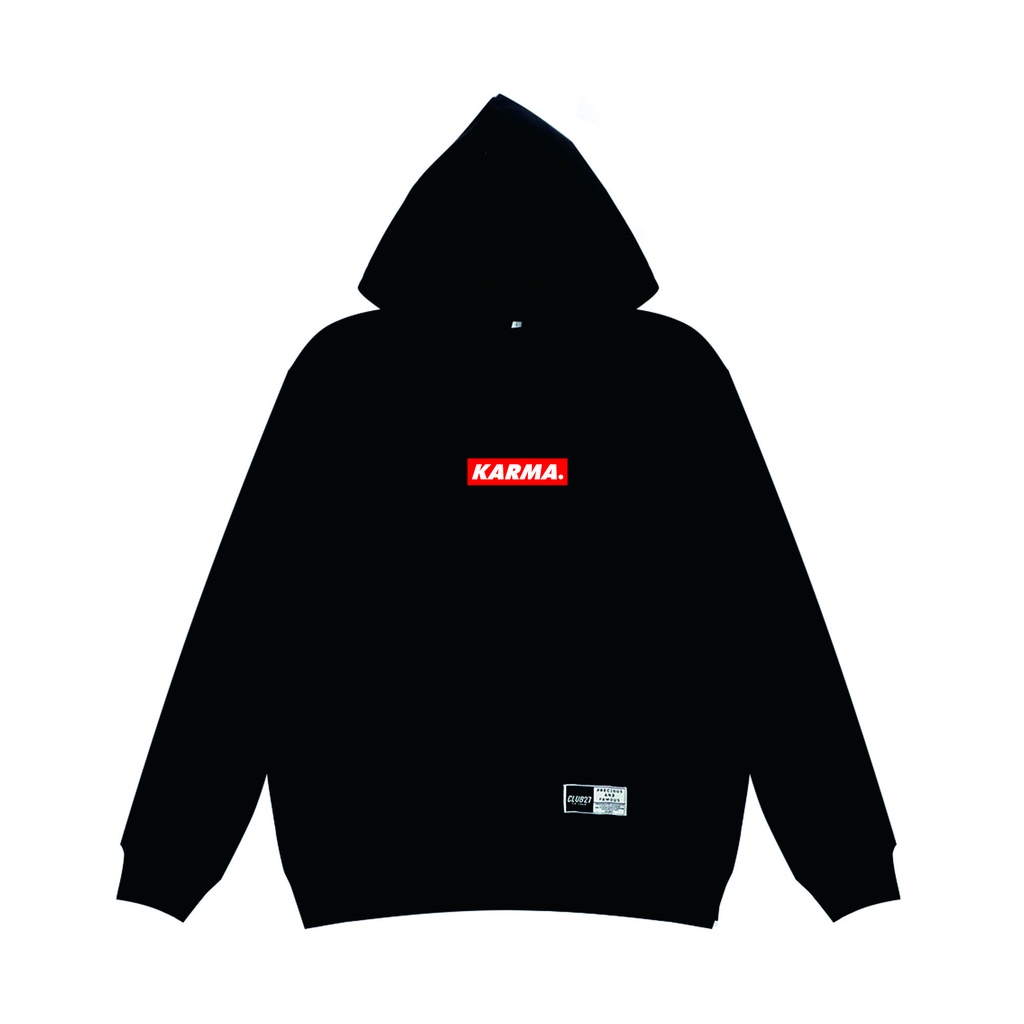 CLUB27 Sweater Hoodie Karma Black