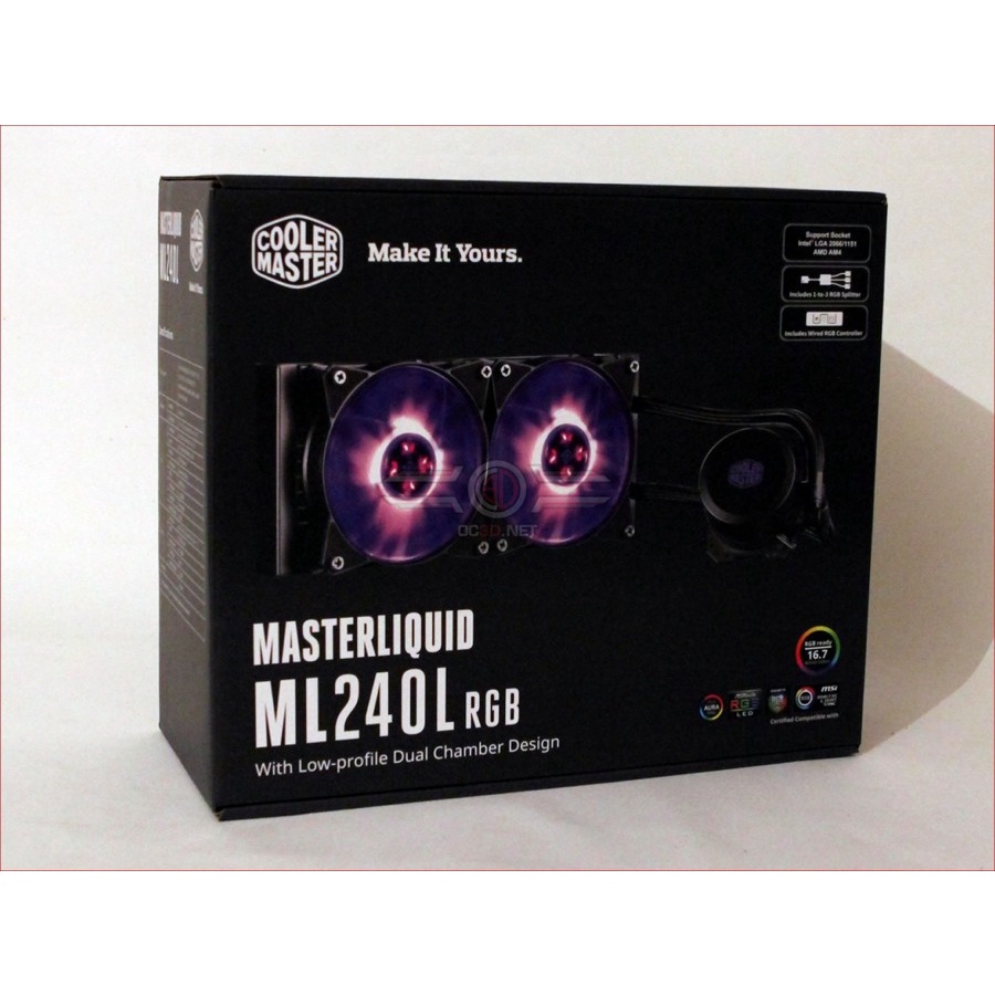 Cooler Master MasterLiquid ML240L ARGB V2 Black/White