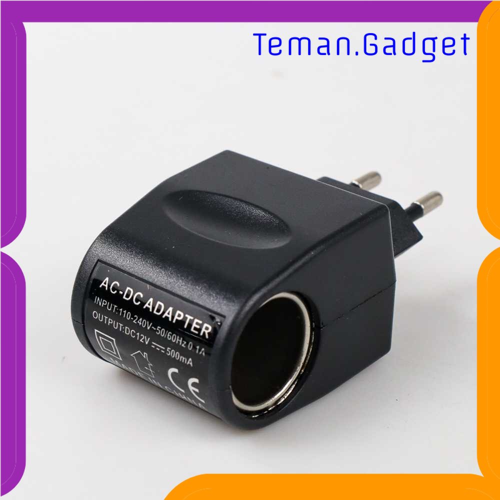 TG-TRV Car Charger Switch EU Plug 12 V 500mA - KYA000109