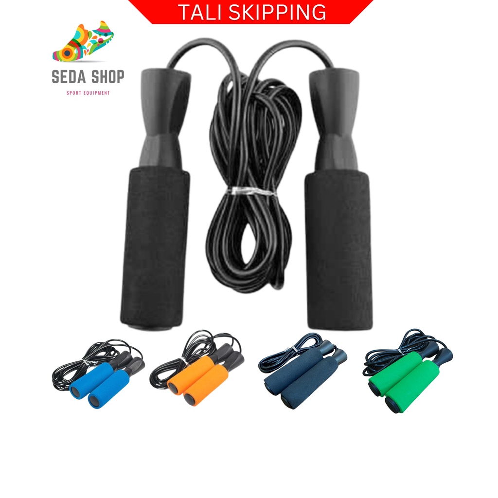 Tali Skipping Speeds / Lompat Tali Berat Badan / Skiping Olahraga / Skipping Jump Rope Tali Skipping