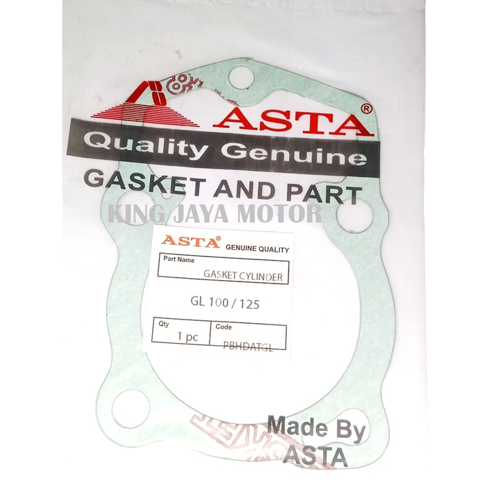 PAKING CYLINDER BLOK GL 100 125 CB ASTA