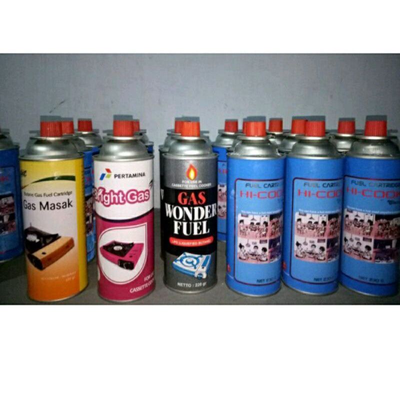 Gas Portable Kaleng Kosong