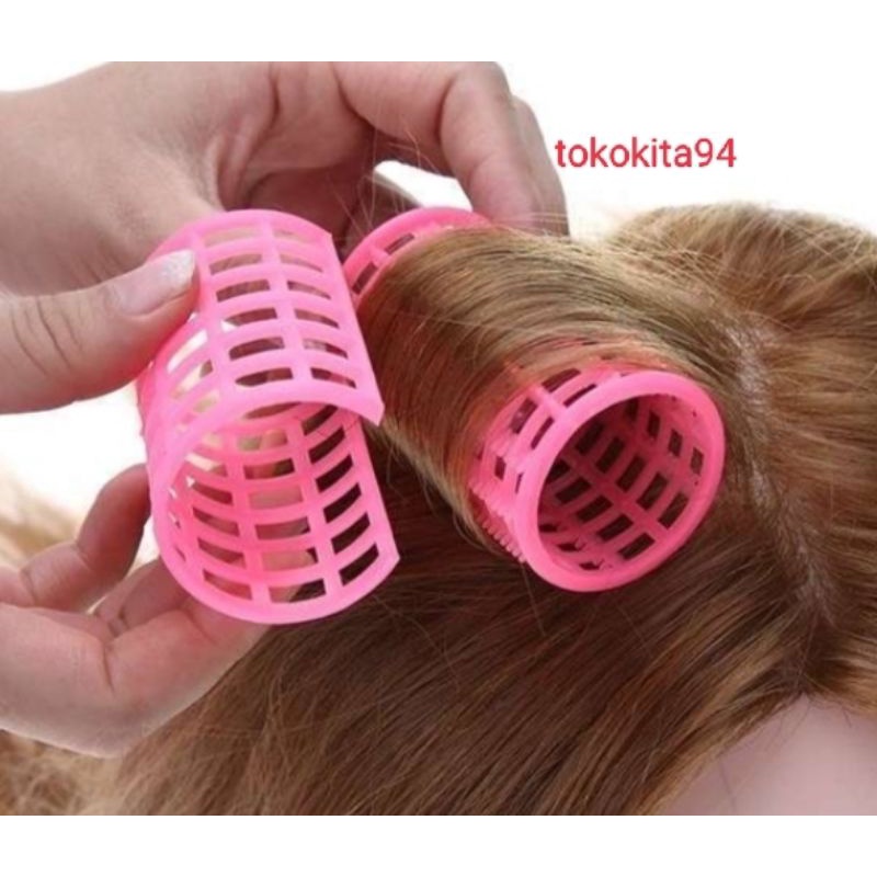 Roll Rambur Wanita Curler 1Set - Roll Hair Satu Set Warna