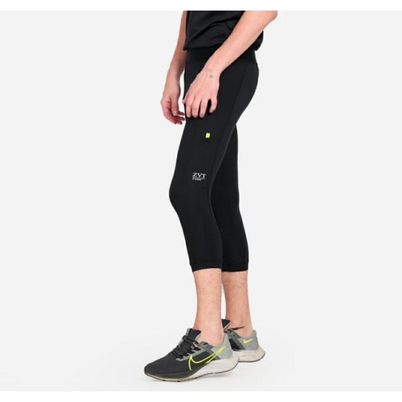 IMPORT Celana Legging Pria MK-510 OVERSIZE Black Celana Zumba Sport Running Aerobik GYM Yoga LYCRA Melar Keren