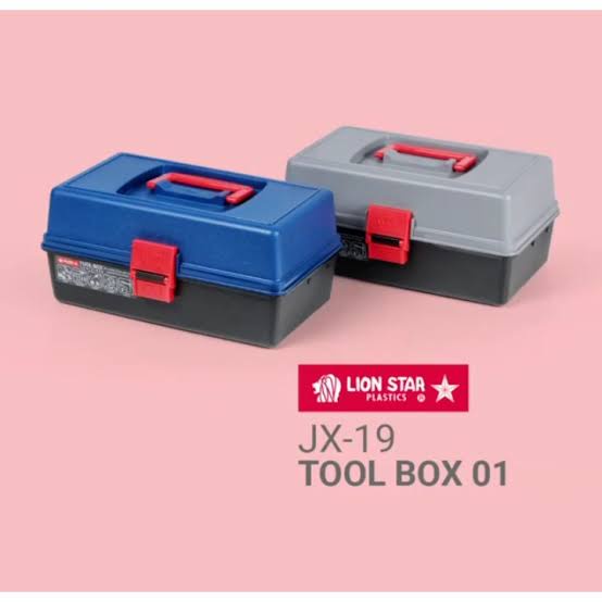 TOOL BOX JX-19 LION STAR/KOTAK PERKAKAS BERTINGKAT/BOX TAMIYA PANCING