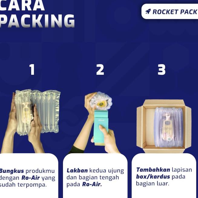 

30cm Ro-Air by ROCKET PACK/ alternatif bubble wrap (harga perroll 50m)