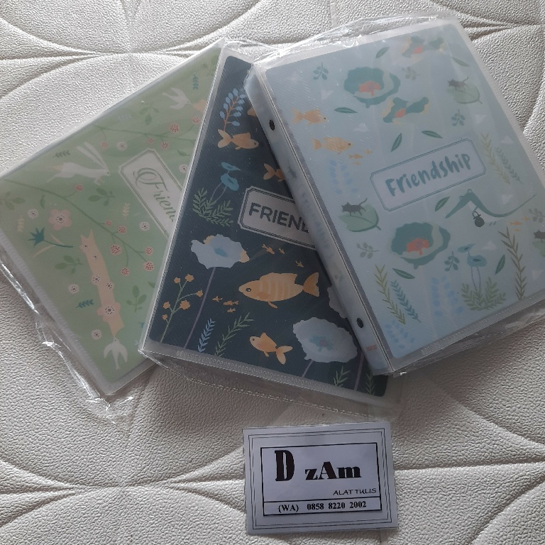 

BINDER FRIENDSHIP | ALAT TULIS MURAH | GROSIR ALAT TULIS | BISA COD | ATK | DZAMSTORE