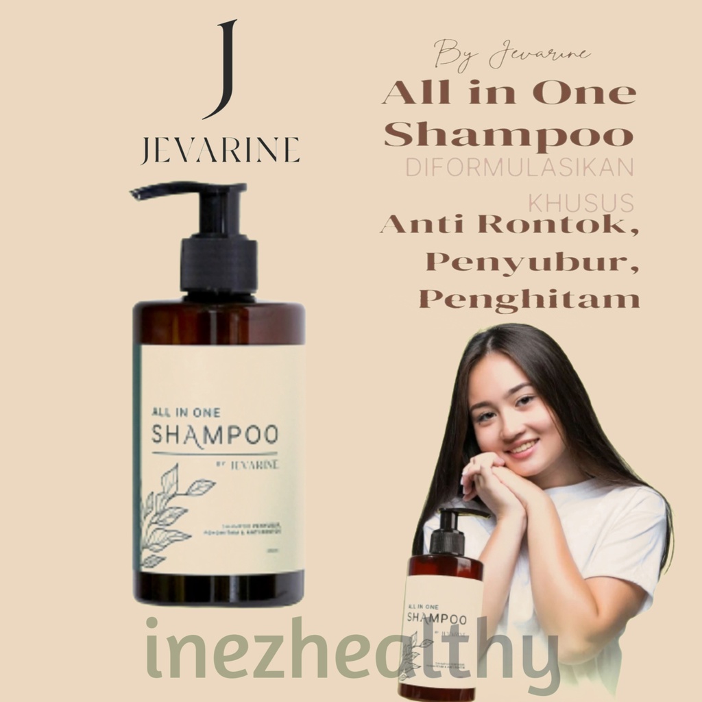 SHAMPOO JEVARINE HAIR TREATMENT PENUMBUH RAMBUT PERAWATAN RAMBUT RONTOK ANTI KETOMBE SHAMPO ARTIS SAMPO ORIGINAL BPOM