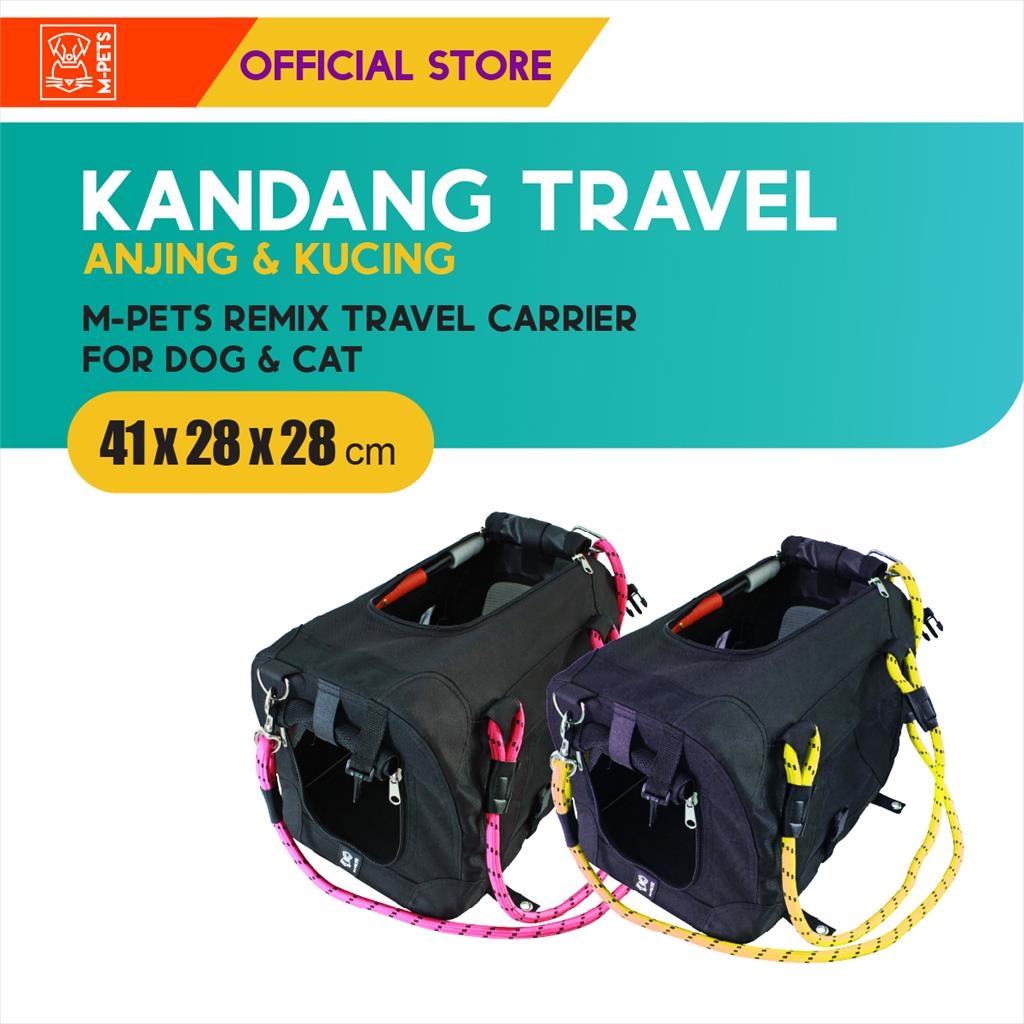 M-Pets Remix Travel Carrier 2IN1 / Kandang Travel Hewan