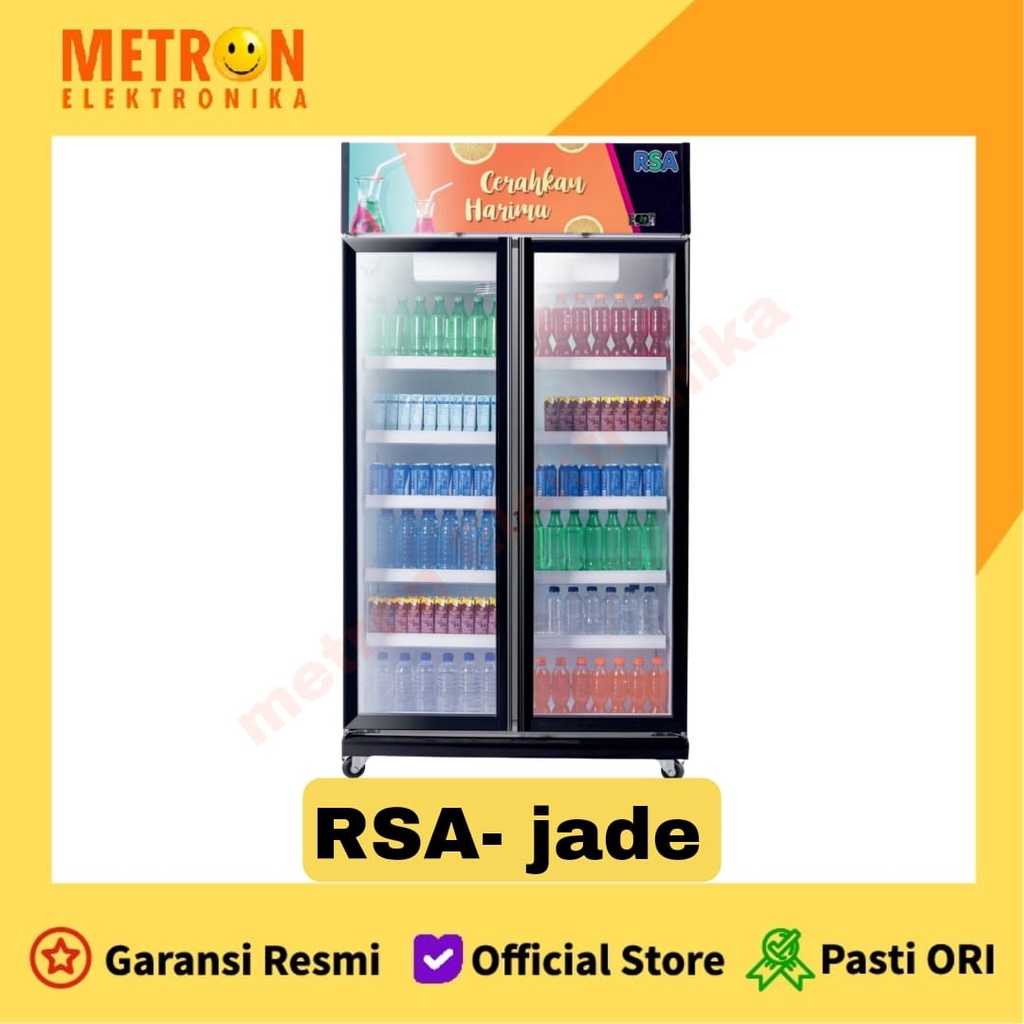 RSA JADE SHOWCASE COOLER 800 LITER 550 WATT