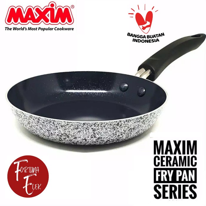 Maxim Frypan Ceramic Neostone NEO 20 - 28 Cm Keramik Anti Lengket