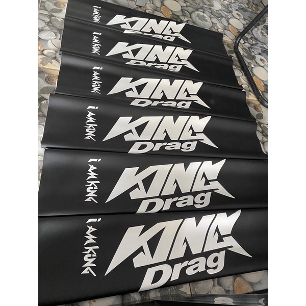 kulit jok king drag bahan tebal lembaran tanpa jahit #vario#scoopy#beat#genio#supra#mio#jupiter#mx#revo#satria#