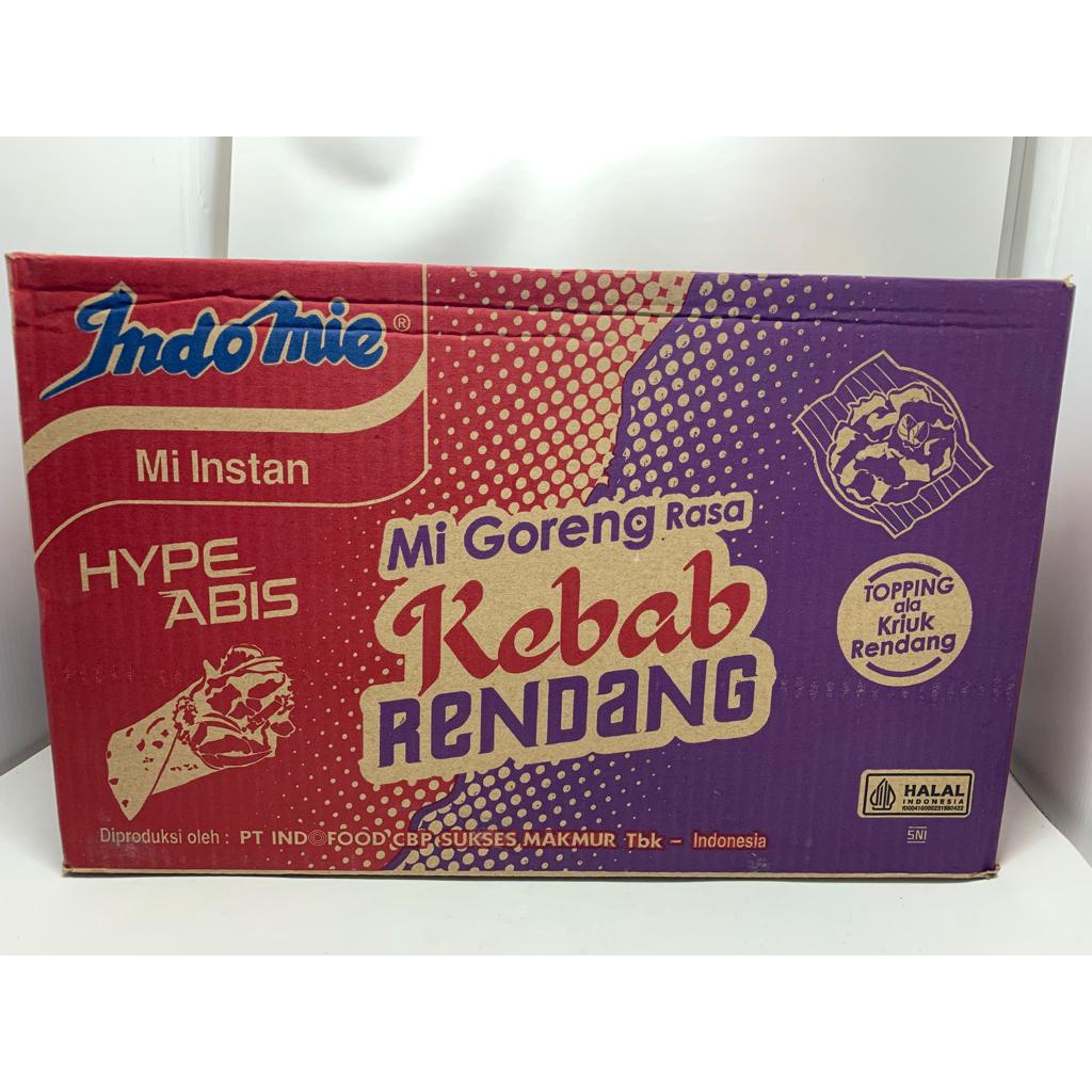 

MIE INSTANT INDOMIE GORENG KEBAB RENDANG DUS (ISI 40)
