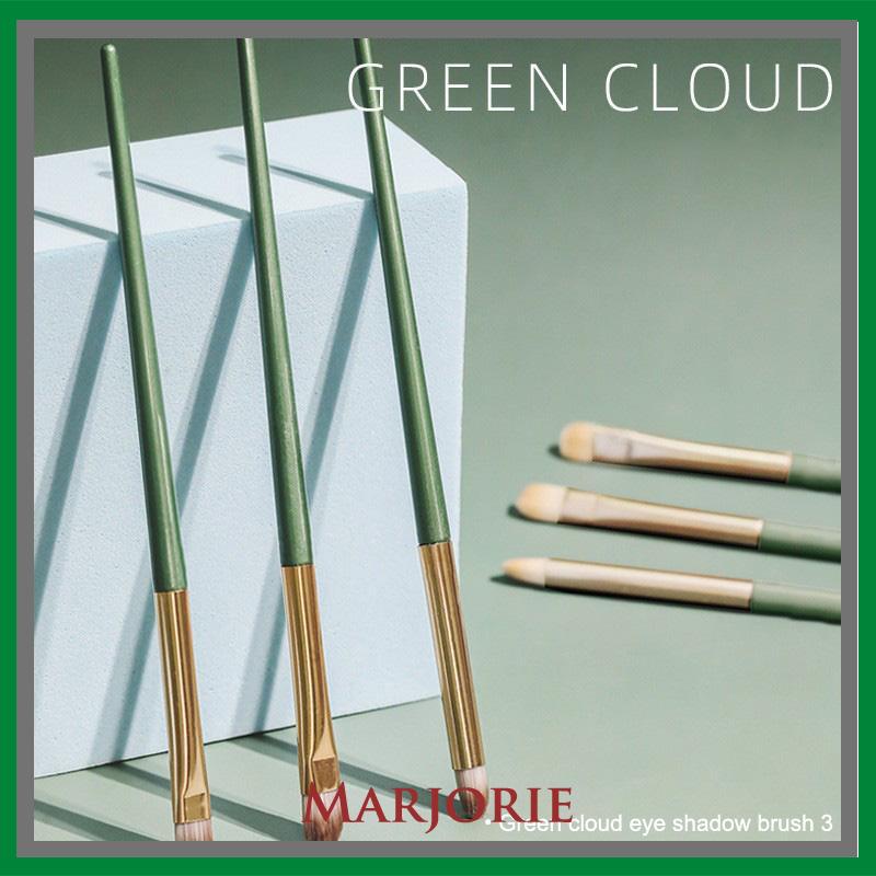 3PCS Eyeshadow Brushes Portable  Universal Eyeliner Berbaring Ulat Sutra Berbaring Kuas Rias  Set Alat Rias-MJD